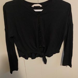 Long sleeve crop top